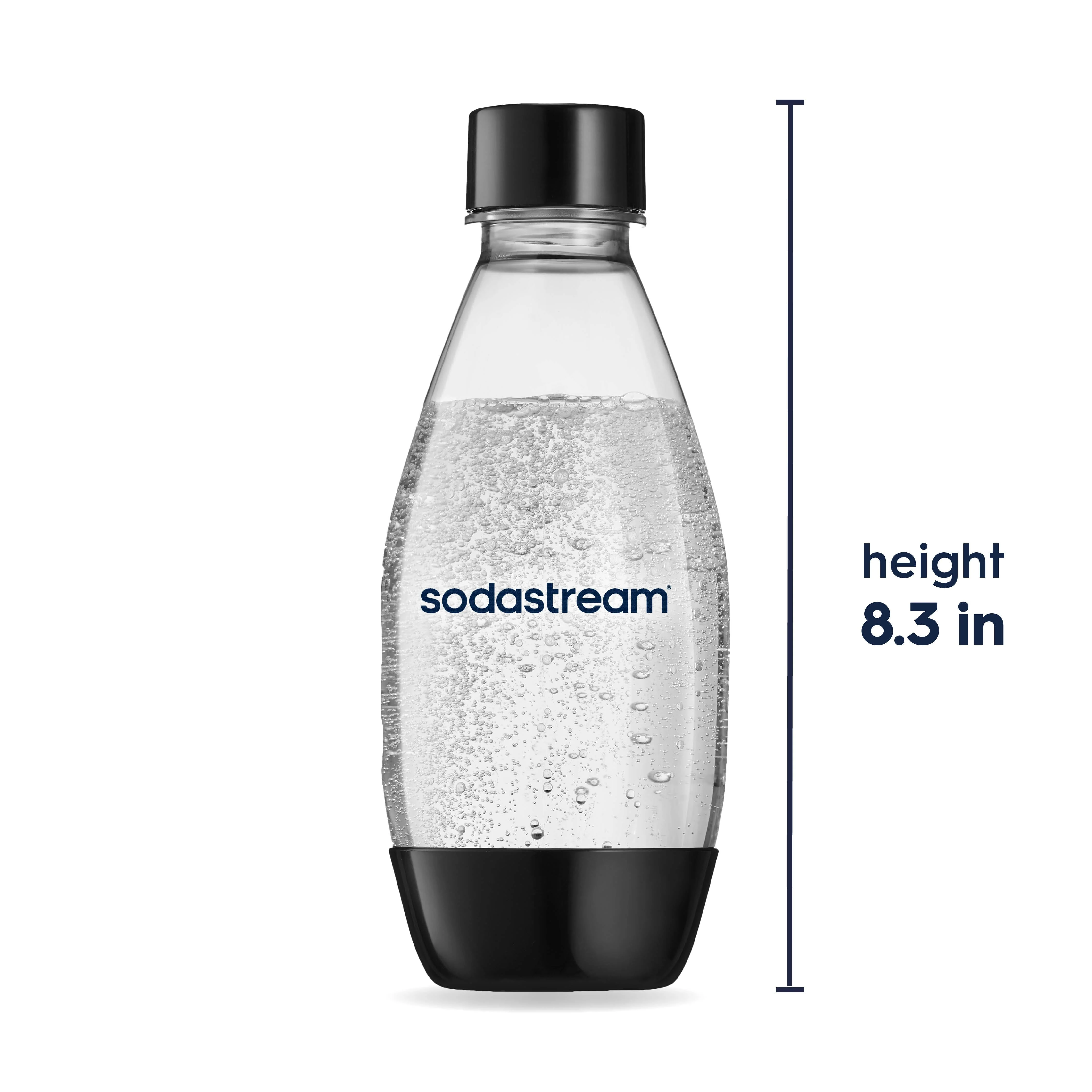 Sodastream Sparkling Water Bottle Twin Pack Black 16.9 oz - Image 3