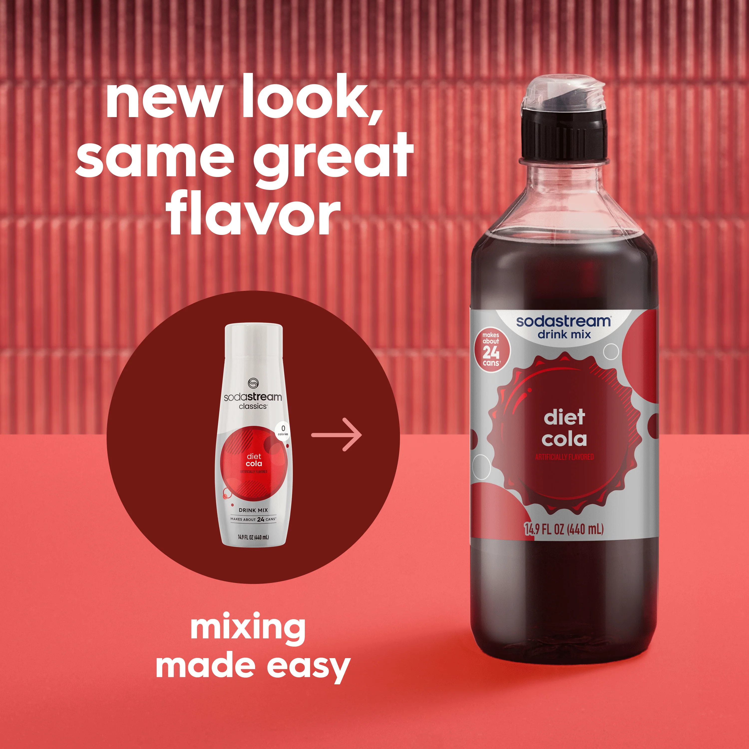 Sodastream Classics® Diet Cola Drink Mix 440ml - Image 5