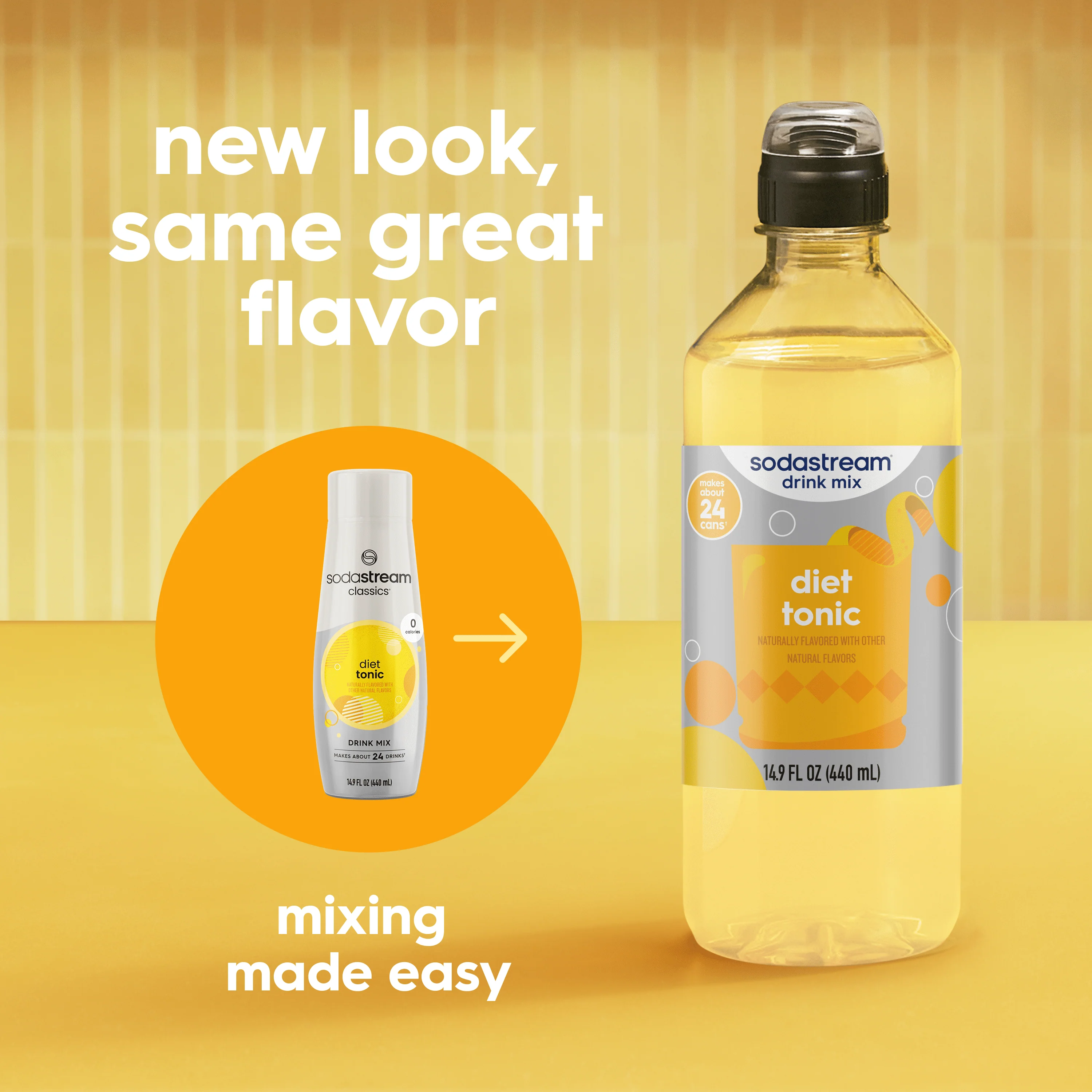 Sodastream Classics® Diet Tonic Drink Mix 4 Pack 440ml - Image 5