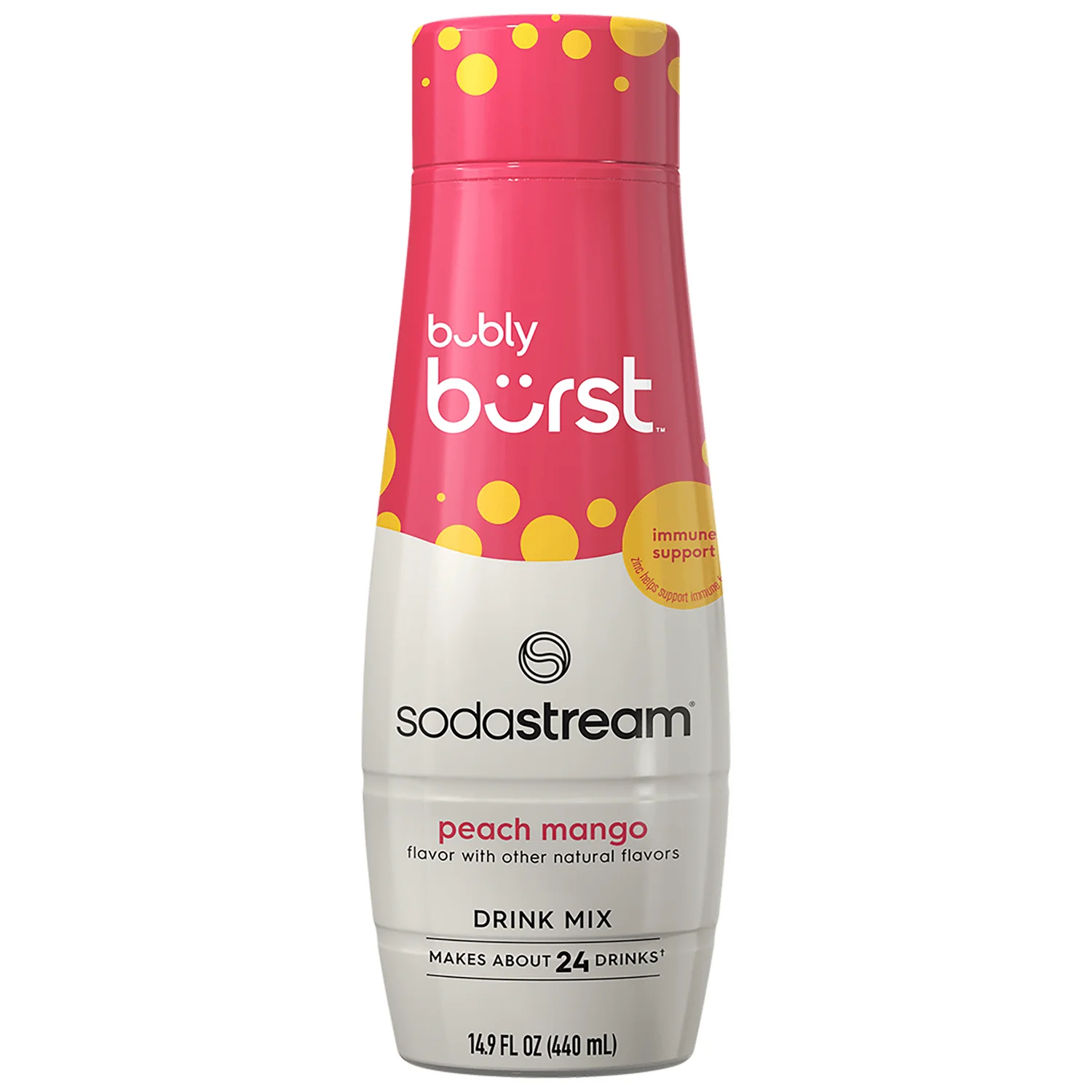 Sodastream bubly burst® Peach Mango Drink Mix 440ml