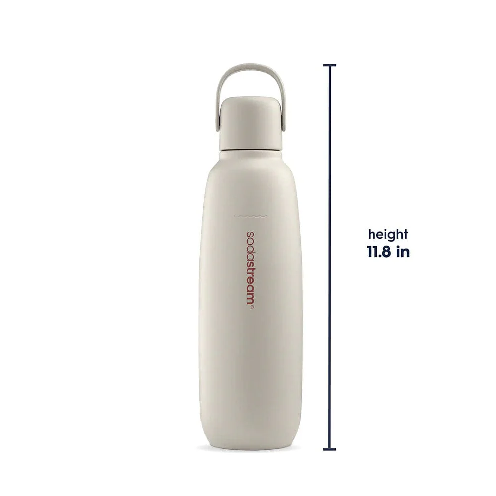 Sodastream Fizz & Go™ Insulated Stainless Steel Bottle Sand 30.4 oz - Image 4