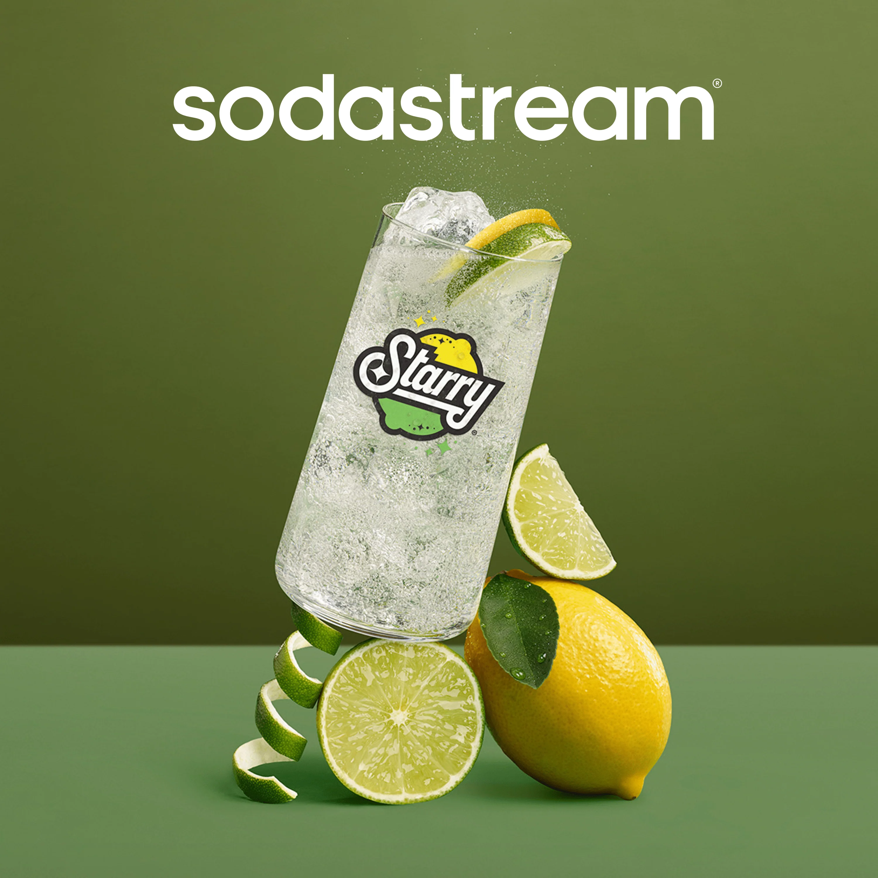 Sodastream STARRY® Lemon Lime Zero Sugar Drink Mix 440ml - Image 7