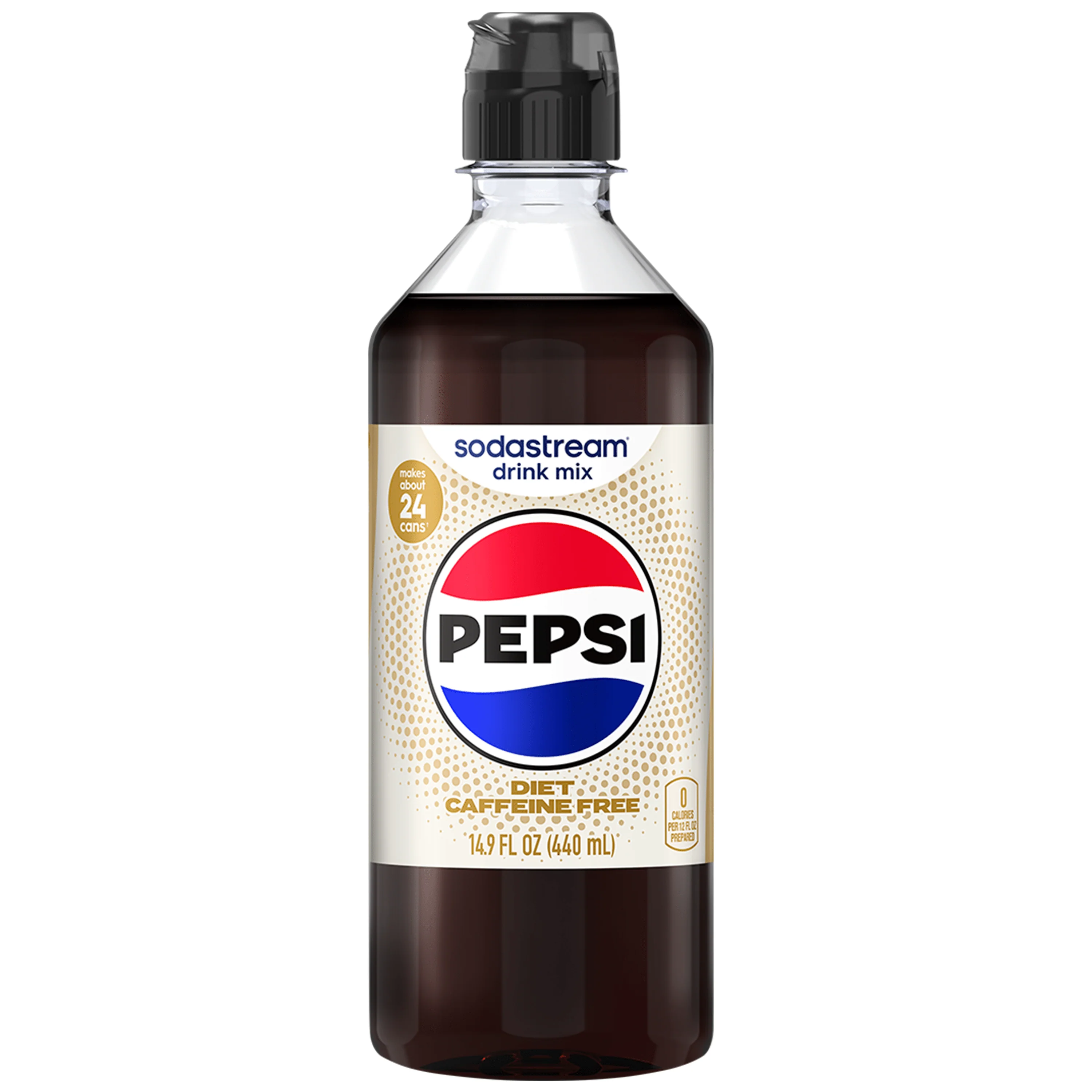 Sodastream Diet PepsiĀ® Caffeine Free Drink Mix 440ml