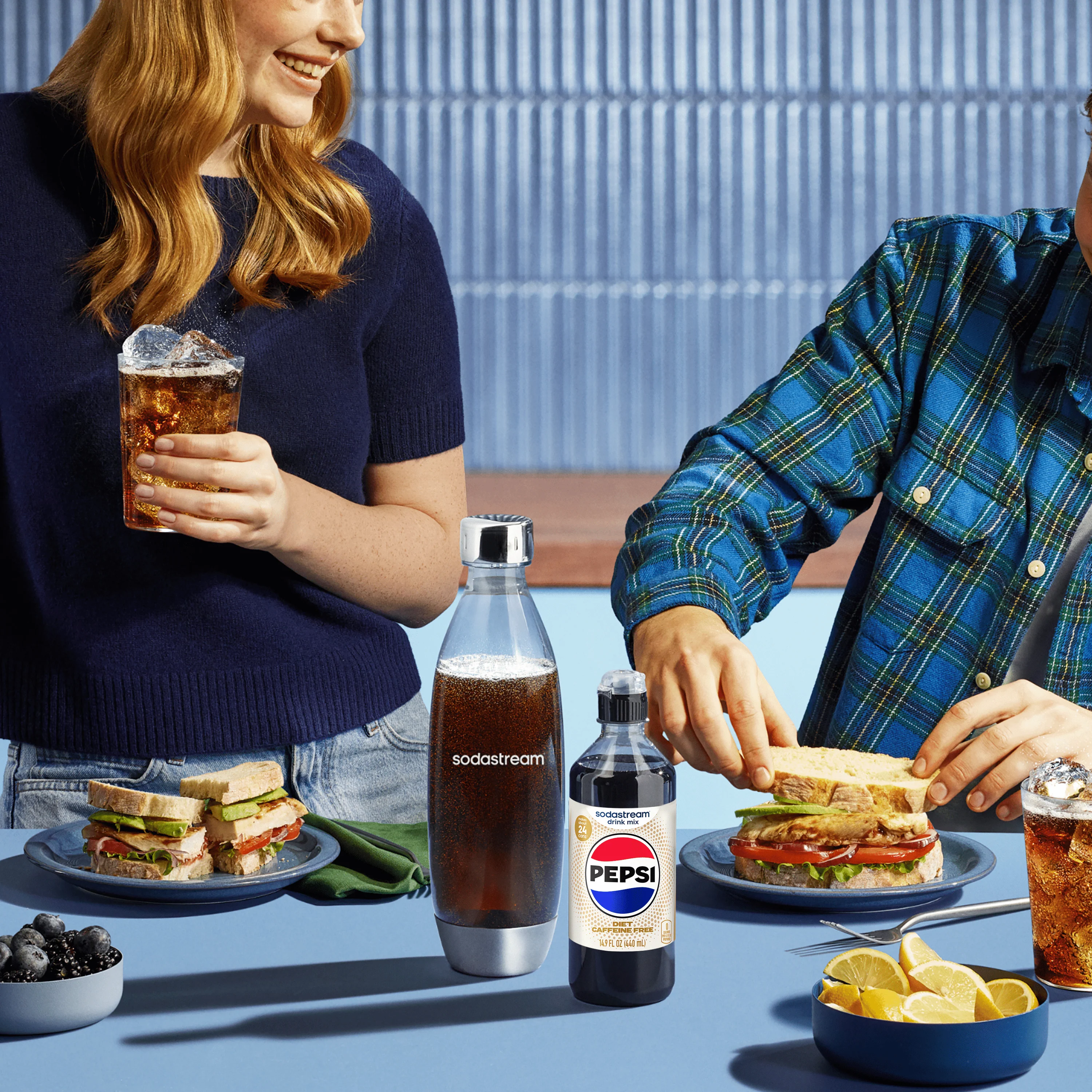 Sodastream Diet PepsiĀ® Caffeine Free Drink Mix 440ml - Image 6