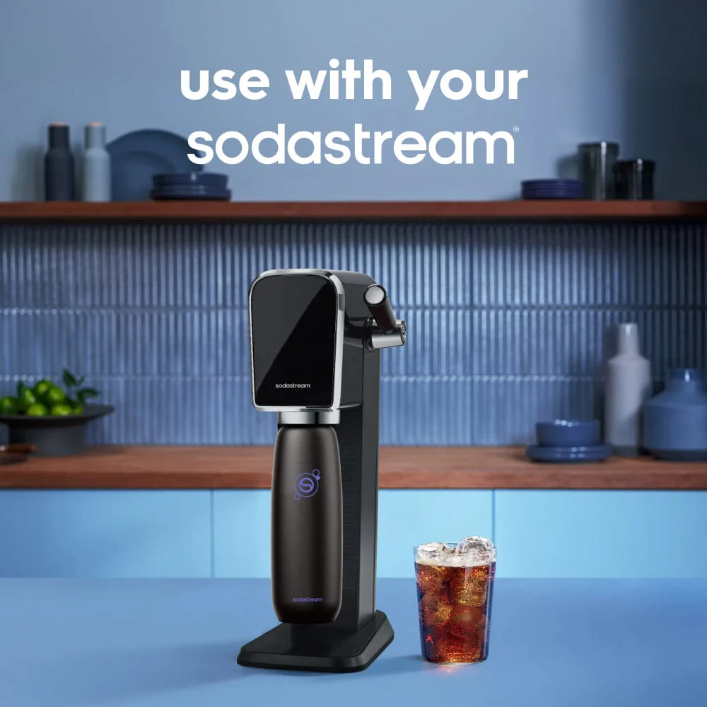 Sodastream Fizz & Go™ Insulated Stainless Steel Carbonating Bottle Black 30.4 oz - Image 7