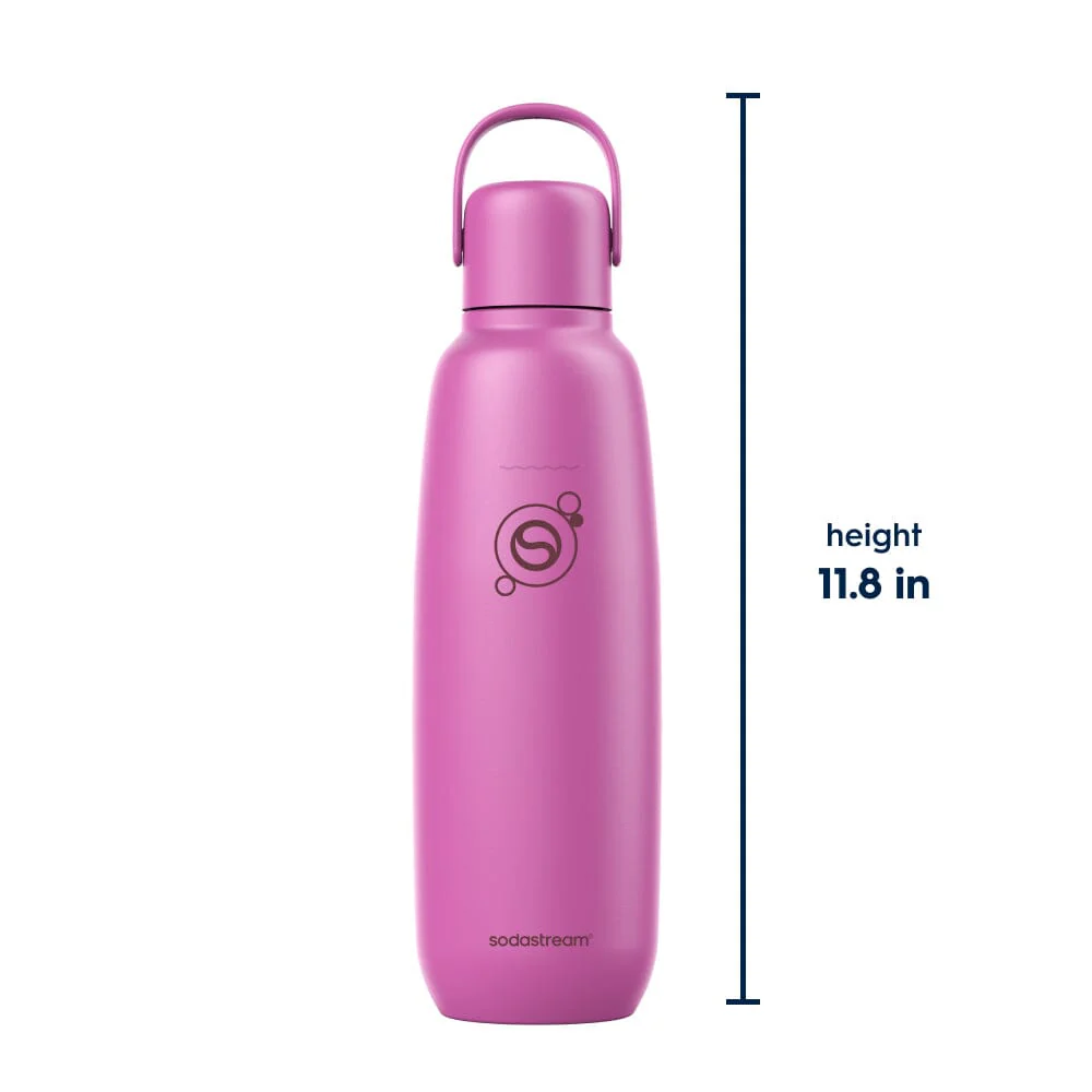 Sodastream Fizz & Go™ Insulated Stainless Steel Carbonating Bottle Guava 30.4 oz - Image 9