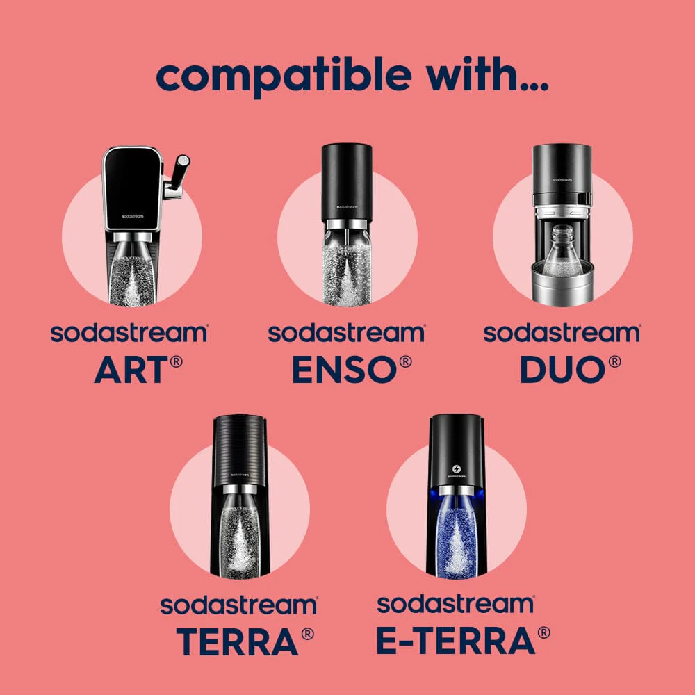 Sodastream Fizz & Go™ Insulated Stainless Steel Carbonating Bottle Papaya 30.4 oz - Image 8